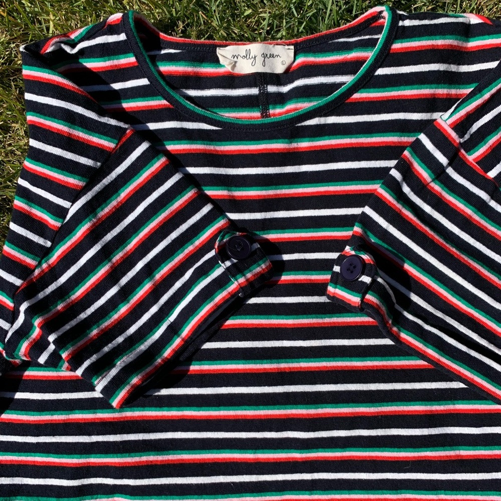 Molly Green shortsleeved cropped tee